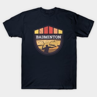 Badminton player - badminton shuttlecock player - badminton bat T-Shirt